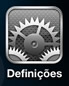 icone definições iPhone